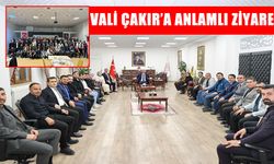 Muş Yetiştirme Yurdu Mezunları’ndan Vali Çakır’a ziyaret