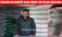 Muş'ta gübre satışları başladı