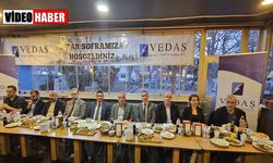 VEDAŞ çalışanları Muş'ta iftar yemeğinde buluştu