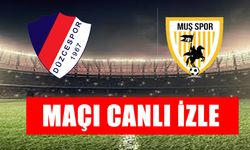 Muşspor- Düzcespor maçı canlı izle
