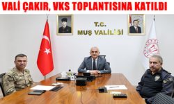 Muş Valisi Çakır VKS toplantısında: Gündem bayramda alınacak tedbirler