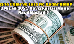 Muş’ta Dolar ve Euro Ne Kadar Oldu? 30 Nisan 2025 Döviz Kurları Güne Nasıl Başladı?