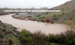 Erzincan’da aralıksız yağışlar nehir debilerini tehlikeli seviyelere taşıdı