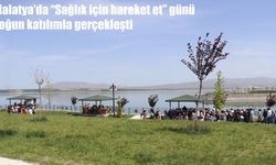 Battalgazi Sahil Parkı’nda Sağlıklı Yaşam İçin Buluşma