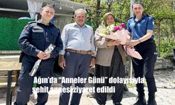 Anneler Günü’nde anlamlı buluşma: Şehit polis memuru Mehmet Şevket Uzun’un annesi yalnız bırakılmadı