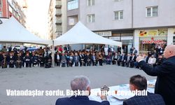 Başkan Sekmen Eski Aşkale Garajı’nda Hemşehrileriyle Buluştu