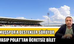 Muşspor’a bir destek de Vasıp Polat’tan