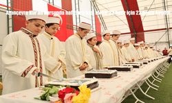 Elazığ’da Hafızlıklarını Tamamlayan 22 Öğrenci İçin Coşkulu Tören: Her Hafız İçin Özel Pasta Hazırlandı