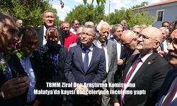 TBMM Zirai Don Araştırma Komisyonu Malatya’da Kayısı Bahçelerinde İncelemelerde Bulundu