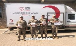 Hakkari İl Jandarma Komutanlığı Personeli Kan Bağışında Bulundu