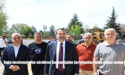 Elazığ Belediye Başkanı Şahin Şerifoğulları, Yoğun Saha Çalışmalarına Devam Ediyor