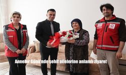 Anneler Günü’nde Şehit Ailelerine Duygu Yüklü Ziyaret