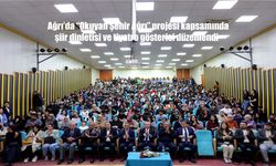 Ağrı’da Kültür ve Sanatın Buluştuğu “Okuyan Şehir Ağrı” Projesi Etkinliği