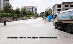 Yeşilyurt’ta Temizlik Seferberliği: Başkan Geçit, Şeyhbayram Mahallesi’nde Çalışmaları İnceledi