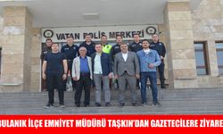 Bulanık Emniyetinden gazetecilere ziyaret