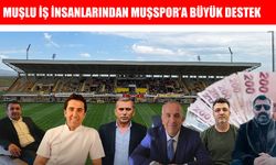 İş insanları Muşspor için seferber oldu