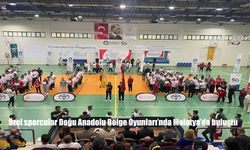 Malatya’da Özel Sporcuların Buluştuğu Doğu Anadolu Bölge Oyunları Coşkusu