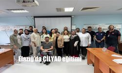 Elazığ Sağlık Çalışanlarına ÇİLYAD Eğitimi: Acil Durum Yönetimi Konusunda Yeni Adımlar