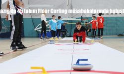 Floor Curling Müsabakaları Elazığ'da Renkli Görüntülere Sahne Oldu