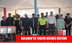 Bulanık’ta Polis Haftası’nda öğrencilere trafik bilinci aşılandı