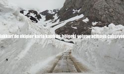 Hakkari Yüksekova’da Zorlu Kış Koşulları: Ekipler Karla Kaplı Üs Bölgesi Yolunu Açmak İçin Mücadele Ediyor