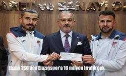Elazığspor İçin Tarihi Destek: 23 Milyon Liralık Kampanyanın İlk Çeki Teslim Edildi