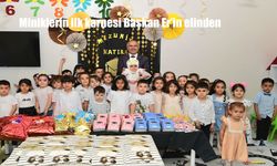 Malatya’da İlk Karneler Nezaket Sınıflarında Verildi
