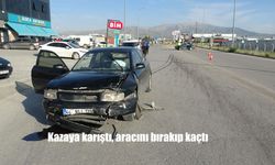 Malatya’da Trafik Kazası Sonrası Şok: Sürücü Aracını Bırakıp Kaçtı