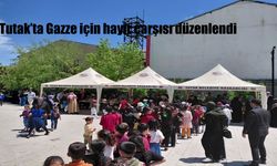 Tutak’ta Gazze İçin Anlamlı Hayır Çarşısı Düzenlendi