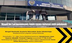 Bingöl’de 7 Yıl 6 Ay Hapis Cezası Bulunan Hükümlü Yakalandı