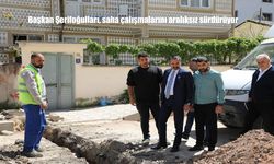 Elazığ’da Altyapı Dönüşümü Tüm Hızıyla Devam Ediyor: Başkan Şerifoğulları Saha Çalışmalarını Yerinde Denetliyor