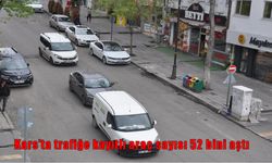 Kars’ta kişi başına düşen araç sayısı 2’yi geçti