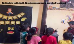 Ağrı Diyadin’de renkli etkinlik: Öğrenciler makarna yaparak hem eğlendi hem öğrendi