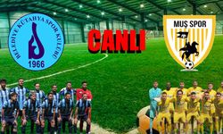 Muşspor- Belediye Kütahyaspor maçı canlı anlatım