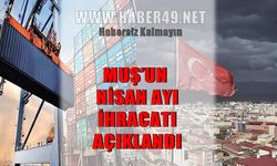 Dış ticaret verileri açıklandı: Muş ihracatta öne çıktı
