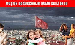 TÜİK verileri açıklandı: Muş'un doğurganlık oranı belli oldu