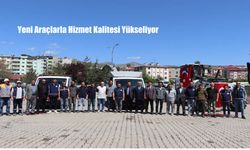 Yeni Araçlarla Hizmet Kalitesi Yükseliyor