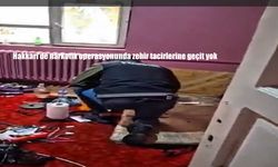 Hakkari'de narkotik operasyonunda zehir tacirlerine geçit yok