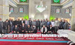 Erzurum'da Din Görevlileri Hafızlıkta Yarıştı: İl Birincisi Belli Oldu