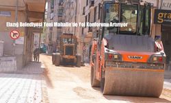 Elazığ Belediyesi Yeni Mahalle’de Yol Konforunu Artırıyor
