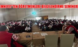 Malazgirt’te göreve yeni başlayan öğretmenler için 'terörle mücadele' semineri düzenlendi