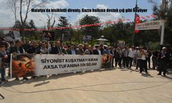 Malatya’da bisikletli direniş: Gazze halkına destek çığ gibi büyüyor