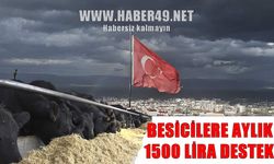 Muşlu besicileri sevindiren haber: Aylık 1500 TL verilecek!
