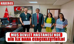 Muş Devlet Hastanesi’nde ilk epidural doğum gerçekleştirildi