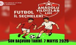 Muş’ta genç yetenekler ANALİG futbol seçmeleri başladı