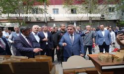 Vali Hamza Aydoğdu Yangın Bölgesinde İncelemelerde Bulundu