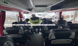 Ağrı’da trafik güvenliği için jandarmadan kapsamlı denetim