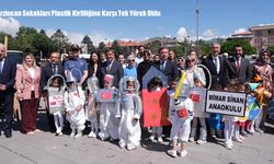 Erzincan Sokakları Plastik Kirliliğine Karşı Tek Yürek Oldu