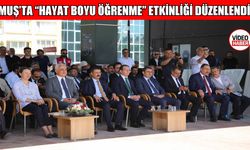 Muş’ta “Hayat Boyu Öğrenme” etkinliğiyle el emeği ve kültürel değerler sergilendi