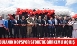 Bulanık Kopspor Store görkemli bir törenle açıldı